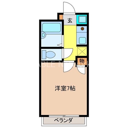 そよ風　弐番館の物件間取画像